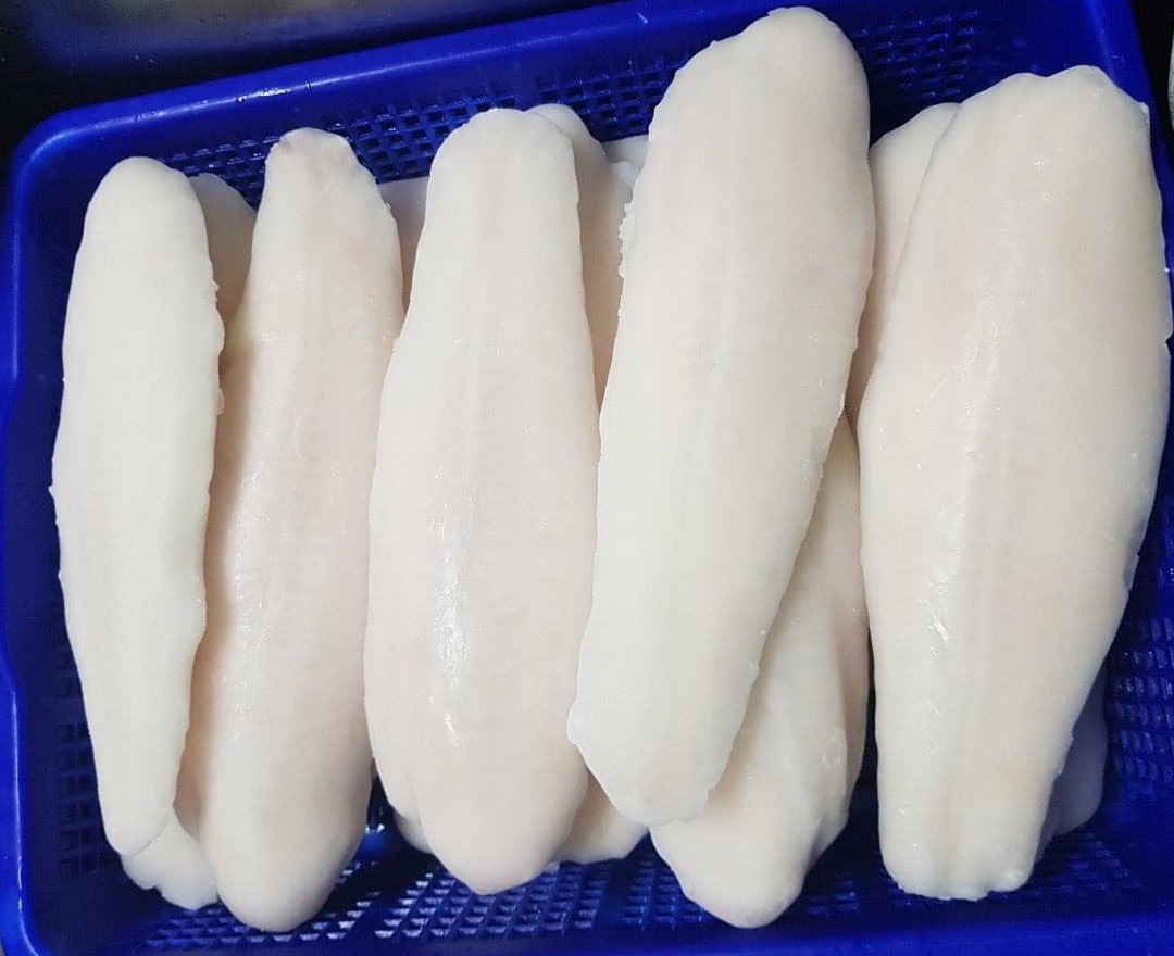 Pangasius fillet welltrimmed