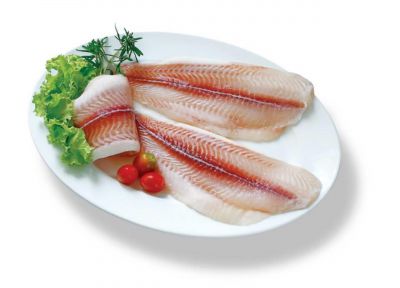 Pangasius fillet untrimmed