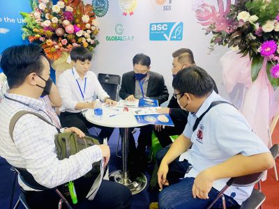 VN SEAFOOD ENJOYED MUCH SUCCESS AT VIETFISH 2022